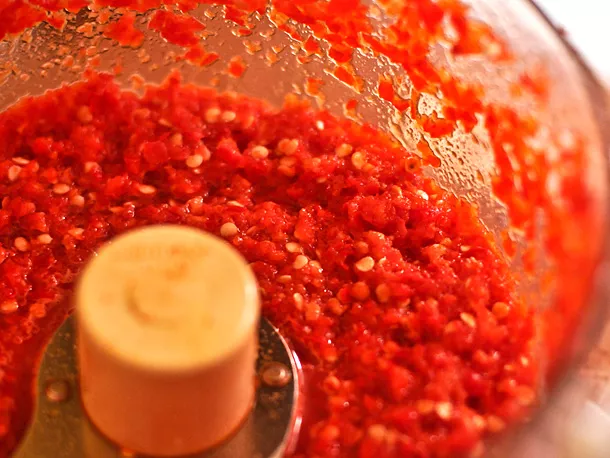 licuar chiles
