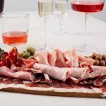 Plato con embutido y jamón