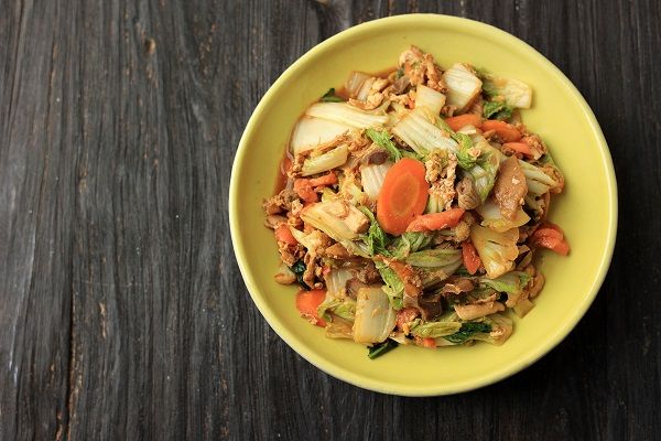 Capcay receta tradicional