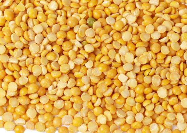 Guisantes amarillos partidos